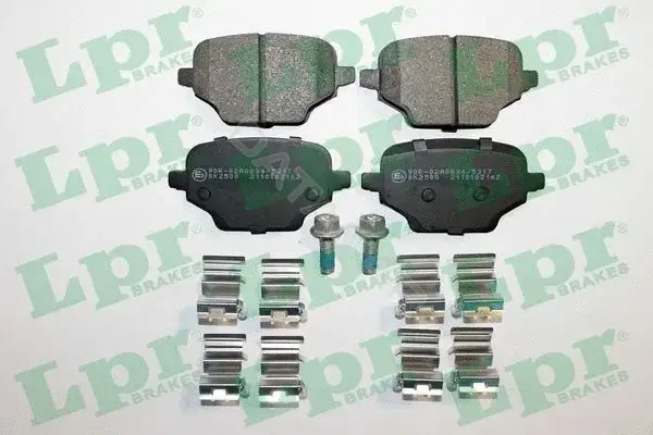 Тормозные колодки LPR/AP/RAL 05P2162K