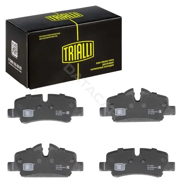 Тормозные колодки TRIALLI PF4301