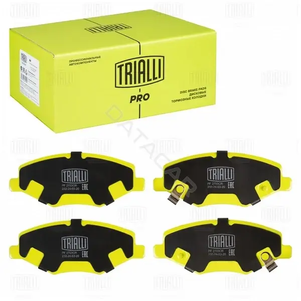 Тормозные колодки TRIALLI PF2703CR
