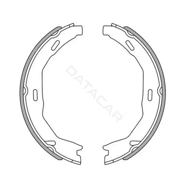 Барабанные колодки TRIALLI GF4619