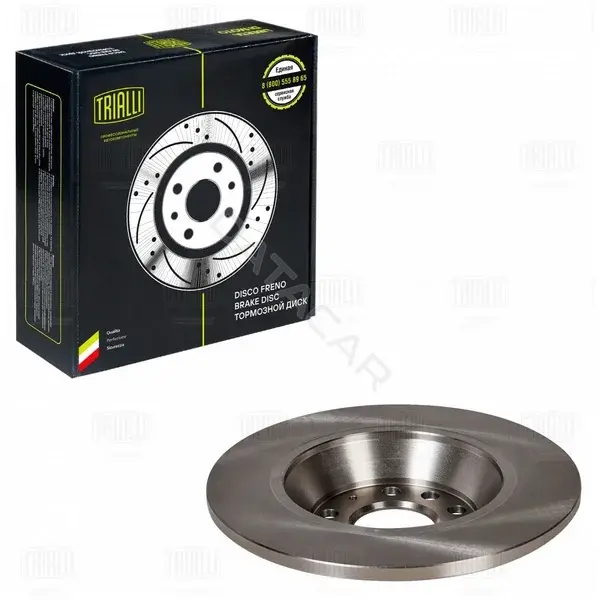 Тормозные диски TRIALLI DF180140