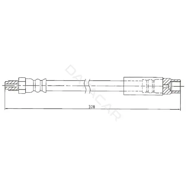 Тормозные шланги TRIALLI BF4830