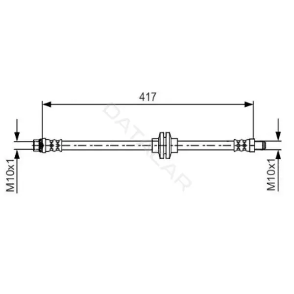 Тормозные шланги TRIALLI BF4635