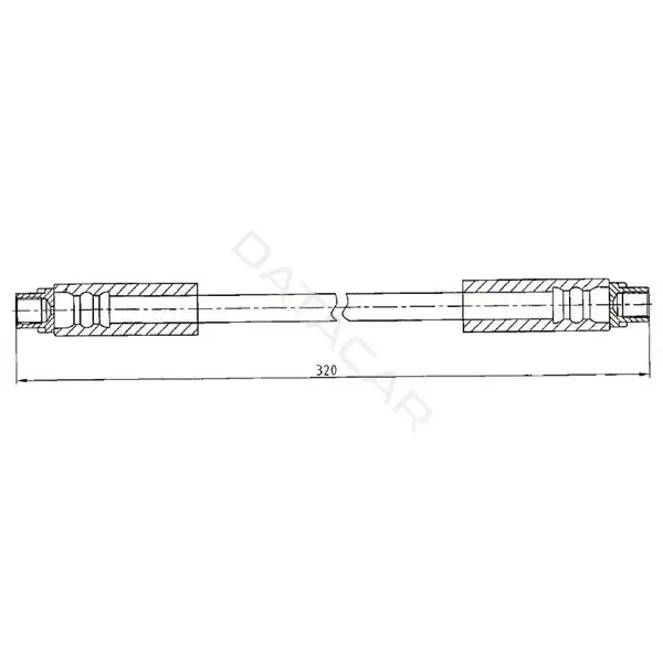 Тормозные шланги TRIALLI BF4501