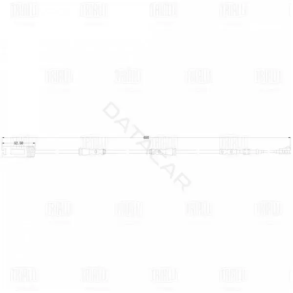 Датчик износа тормозных колодок TRIALLI PFS0066
