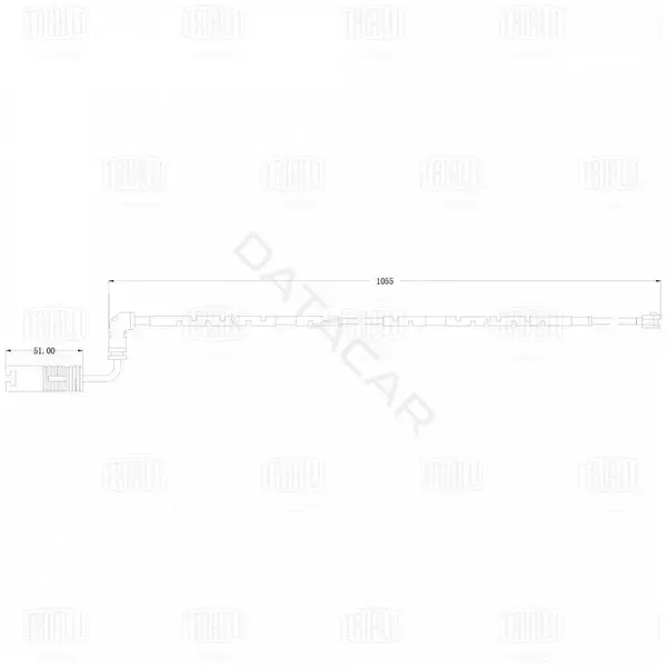Датчик износа тормозных колодок TRIALLI PFS4005