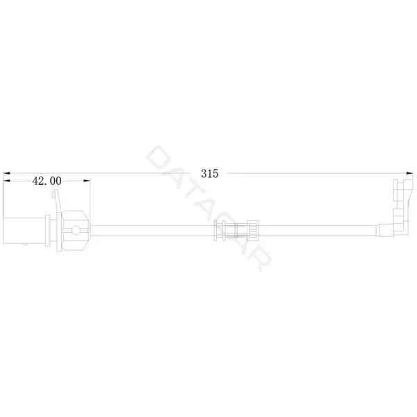 Датчик износа тормозных колодок TRIALLI PFS4173