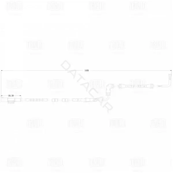 Датчик износа тормозных колодок TRIALLI PFS0121