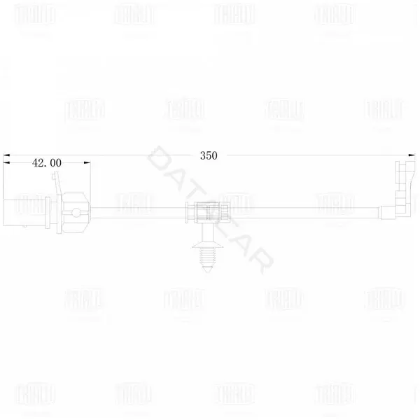 Датчик износа тормозных колодок TRIALLI PFS0208