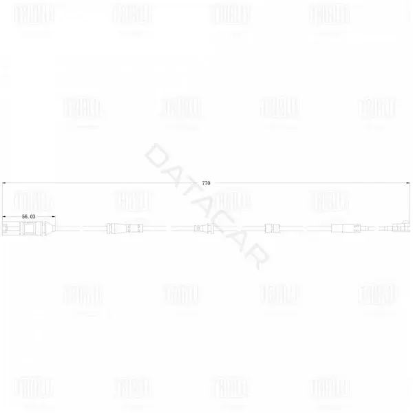 Датчик износа тормозных колодок TRIALLI PFS0214