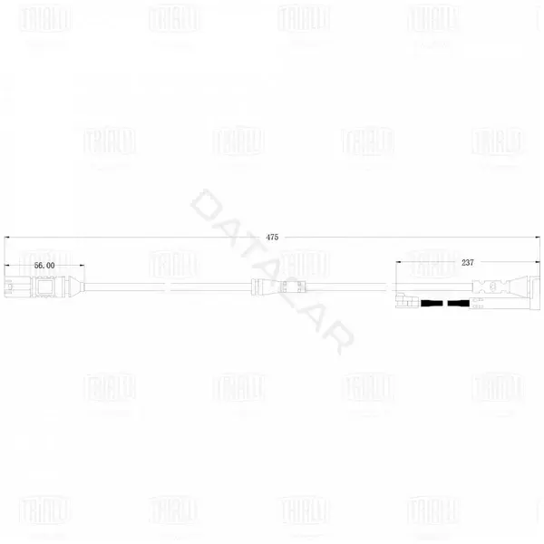 Датчик износа тормозных колодок TRIALLI PFS0131