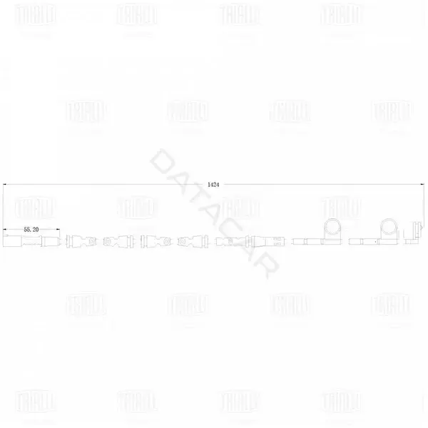 Датчик износа тормозных колодок TRIALLI PFS0116
