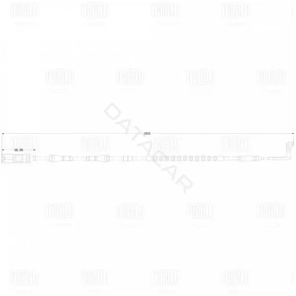 Датчик износа тормозных колодок TRIALLI PFS4186