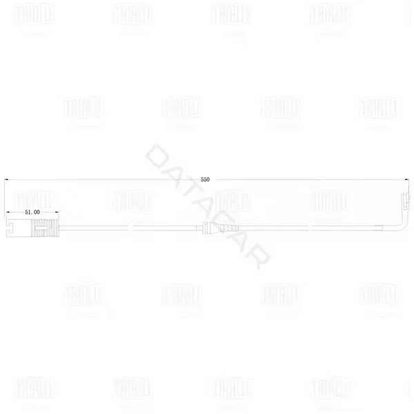 Датчик износа тормозных колодок TRIALLI PFS0033