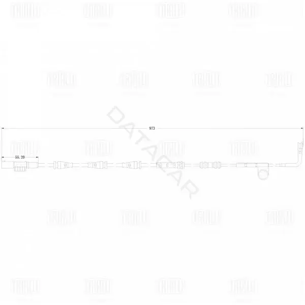 Датчик износа тормозных колодок TRIALLI PFS0125