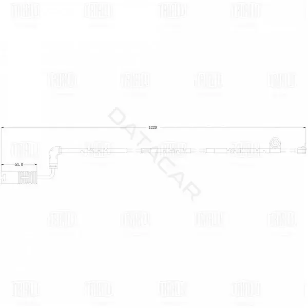 Датчик износа тормозных колодок TRIALLI PFS0221