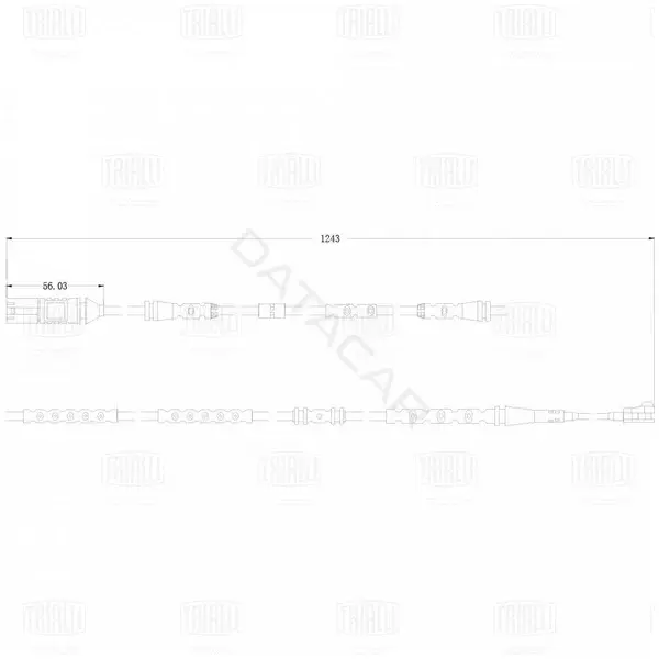 Датчик износа тормозных колодок TRIALLI PFS0085