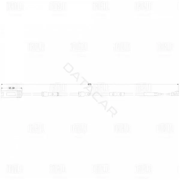 Датчик износа тормозных колодок TRIALLI PFS0076