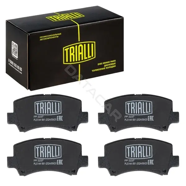 Тормозные колодки TRIALLI PF2237