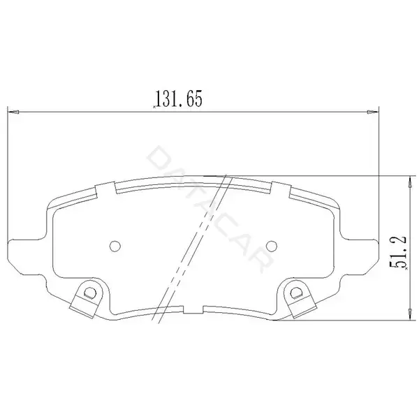 Тормозные колодки TRIALLI PF4430