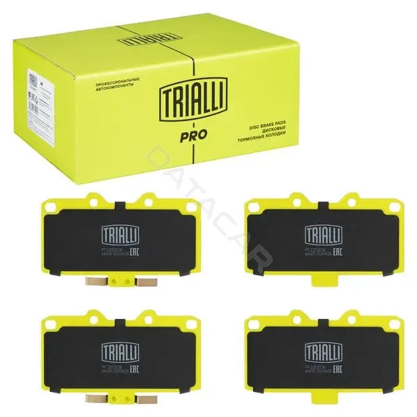 Тормозные колодки TRIALLI PF2202CR
