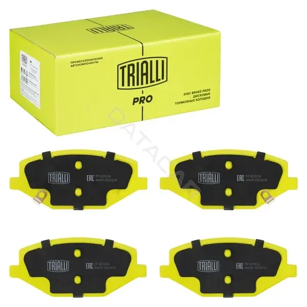Тормозные колодки TRIALLI PF4129CR