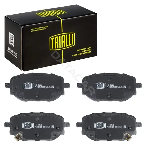 Тормозные колодки TRIALLI PF3262