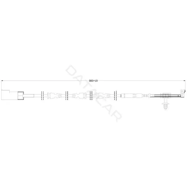 Датчик износа тормозных колодок TRIALLI PFS4136
