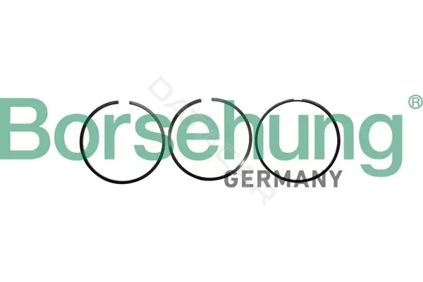 Кольца поршневые Borsehung B10362
