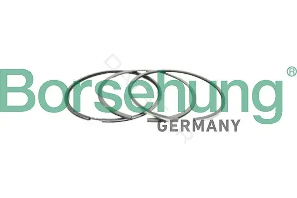 Кольца поршневые Borsehung B10366