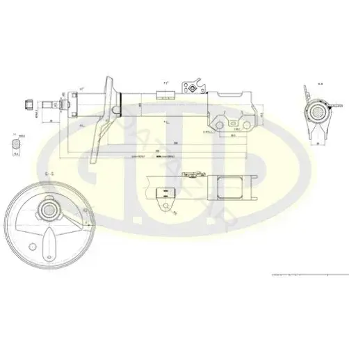 Амортизаторы GUD GSA335041