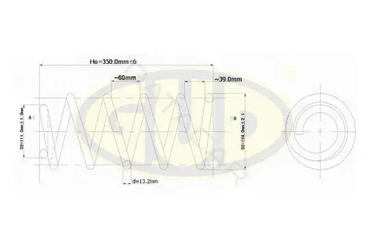 Пружины GUD GCS014201