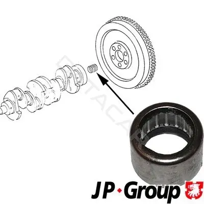 Подшипник направляющий маховика JP GROUP 1110450300