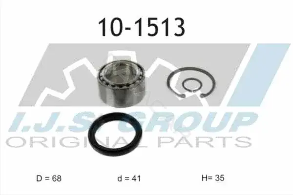 Подшипник ступицы IJS GROUP 10-1513