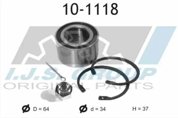Подшипник ступицы IJS GROUP 10-1118