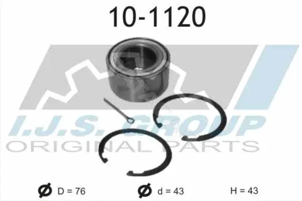 Подшипник ступицы IJS GROUP 10-1120