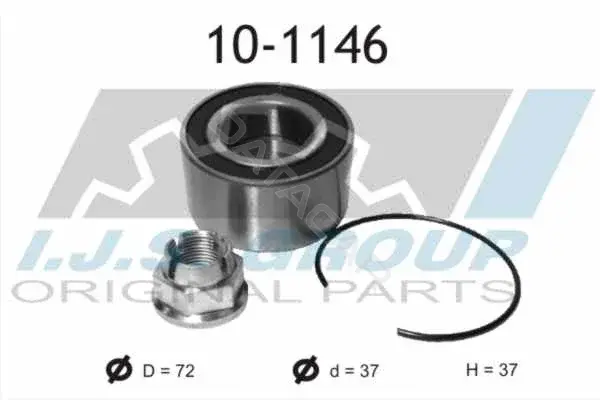 Подшипник ступицы IJS GROUP 10-1146