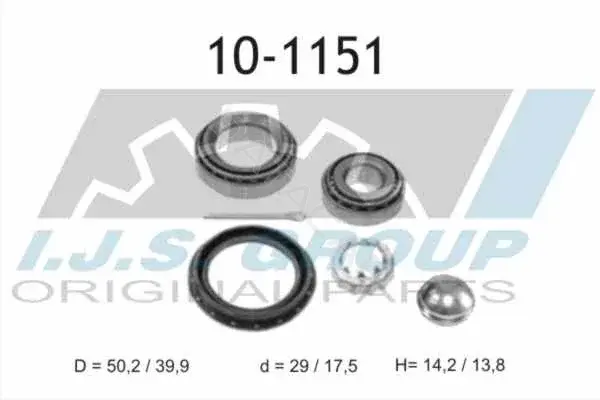 Подшипник ступицы IJS GROUP 10-1151