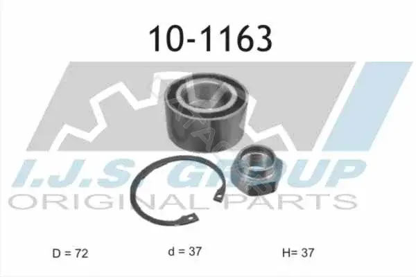 Подшипник ступицы IJS GROUP 10-1163