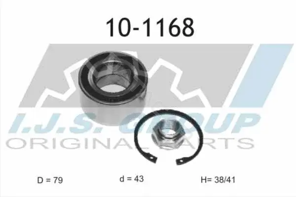 Подшипник ступицы IJS GROUP 10-1168