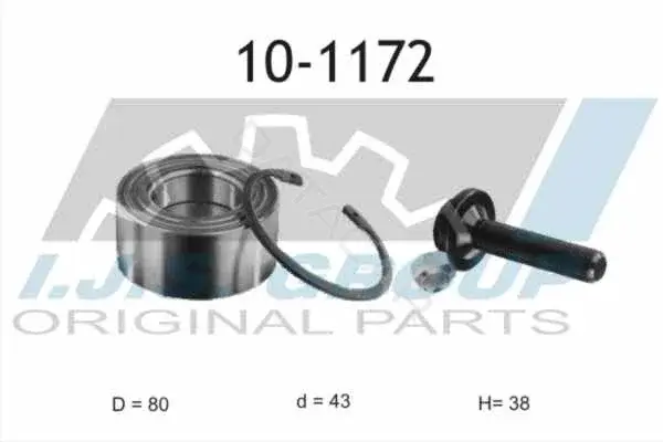 Подшипник ступицы IJS GROUP 10-1172