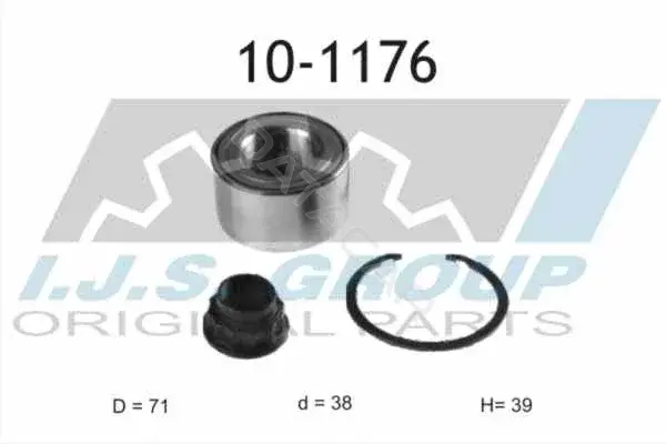 Подшипник ступицы IJS GROUP 10-1176
