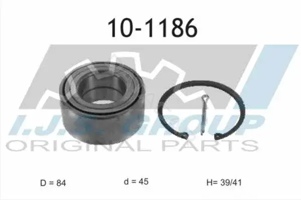Подшипник ступицы IJS GROUP 10-1186