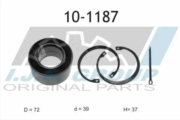 Подшипник ступицы IJS GROUP 10-1187
