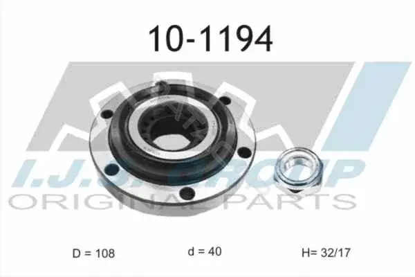 Подшипник ступицы IJS GROUP 10-1194