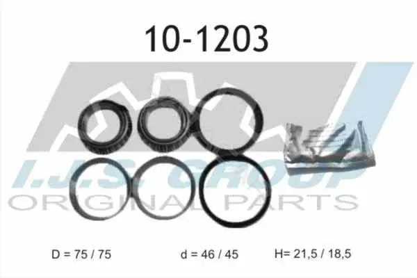 Подшипник ступицы IJS GROUP 10-1203