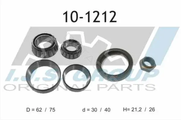 Подшипник ступицы IJS GROUP 10-1212