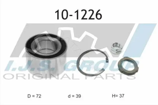 Подшипник ступицы IJS GROUP 10-1226