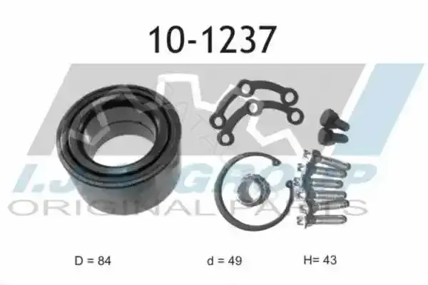 Подшипник ступицы IJS GROUP 10-1237