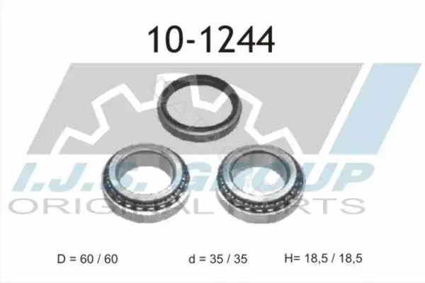 Подшипник ступицы IJS GROUP 10-1244